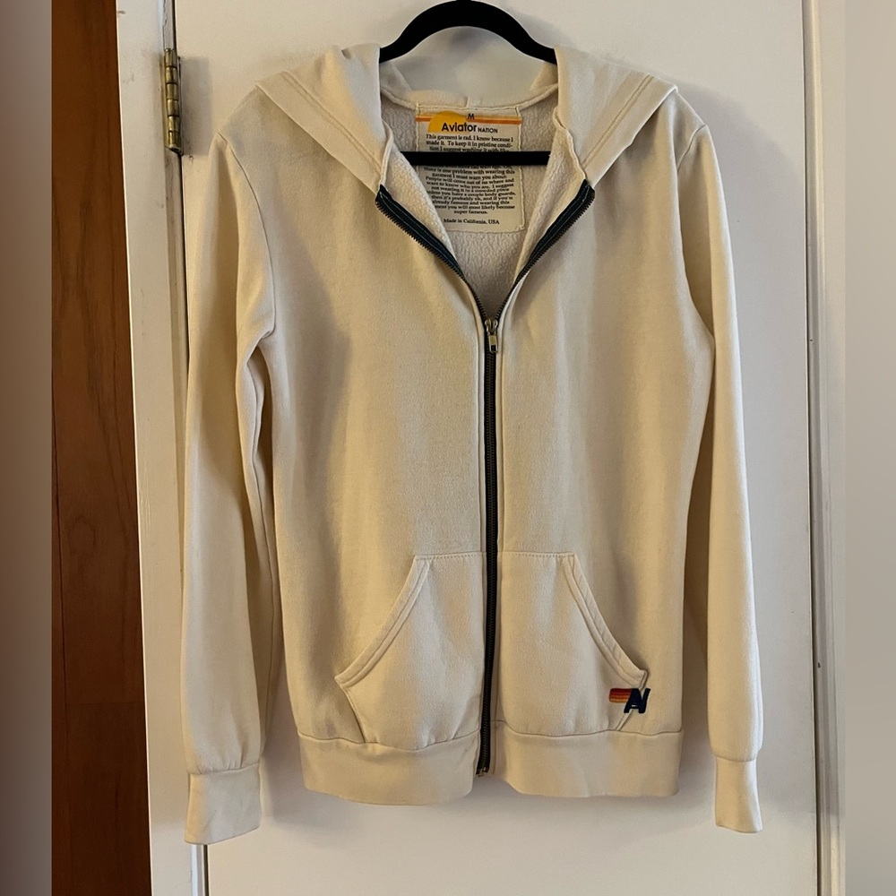 Aviator Nation Bolt Zip Up Hoodie - Picture 2 of 6